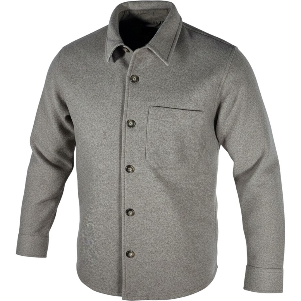 Banana Republic Heritage Shirt Jacket Men's XL Brown Melange Button Front